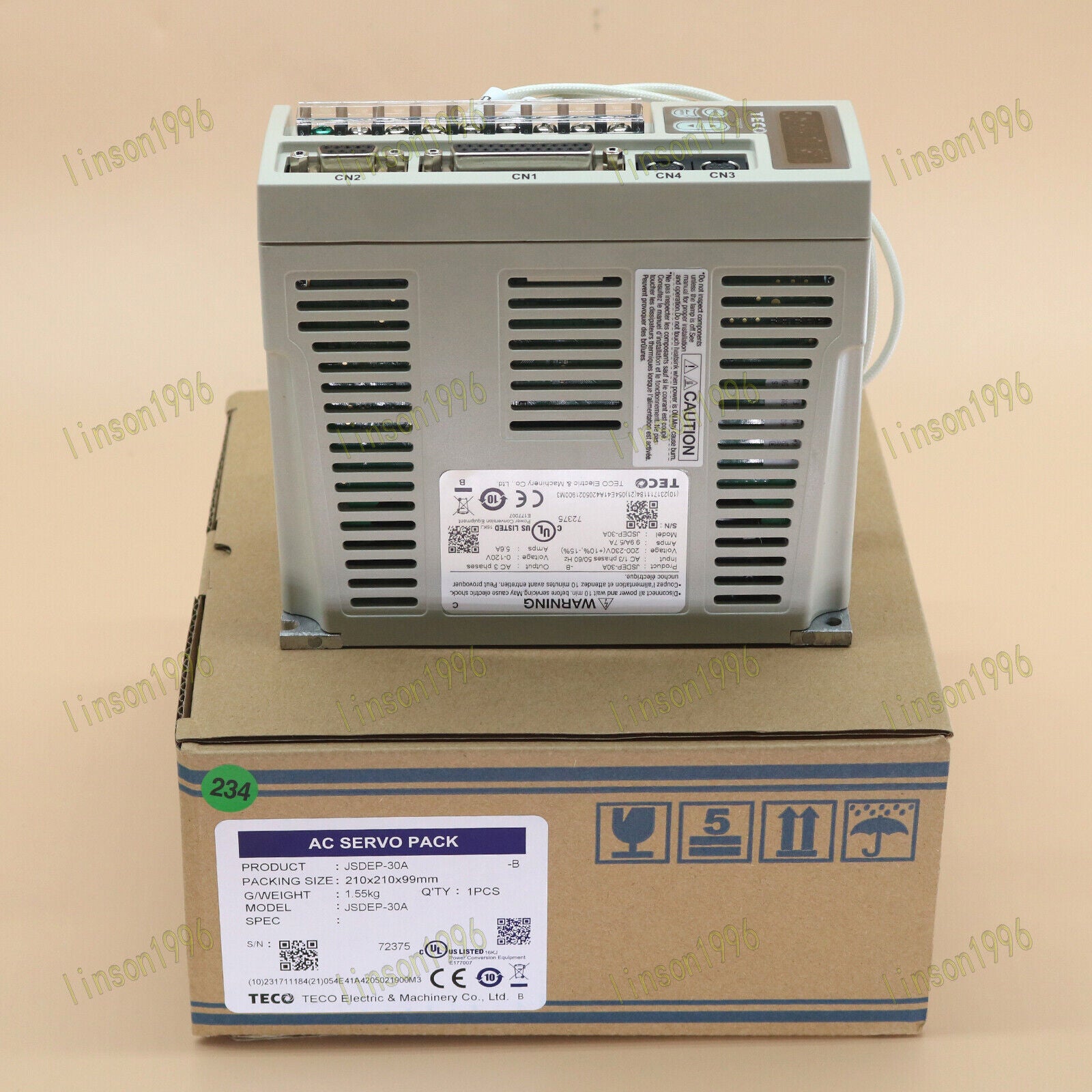 new 1PC  JSDEP-30A For TECO Servo Drive SHIP TECO