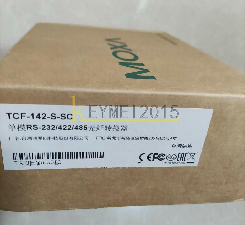 new 1PCS  MOXA TCF-142-S-SC Fiber optic converter MOXA