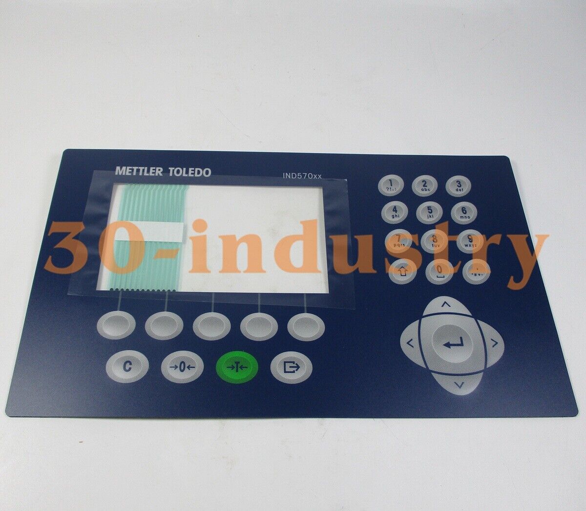 Membrane Keypad for METTLER TOLEDO IND570XX - 1PC New - METTOVERVIEW