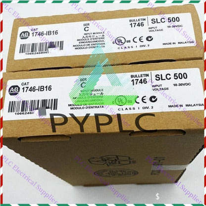 1746-IB16 1X Factory Sealed AB 1746-IB16 SER C SLC 500 Digital Input Module
