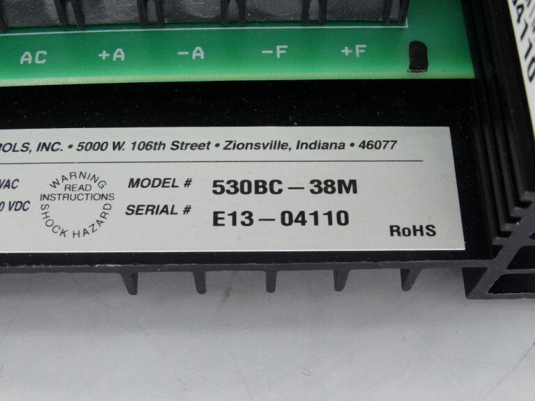 DART CONTROLS 530BC-38M_DRIVE - DART CONTROLS