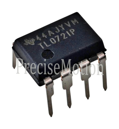 10PCS TL072IP TL072 Low Noise JFET Dual Op-Amp DIP-8 IC
