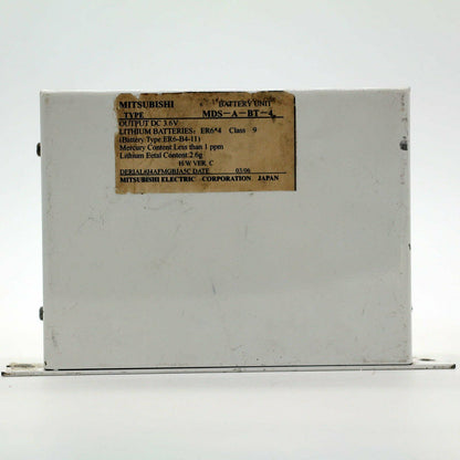Mitsubishi Battery Unit MDS-A-BT-4 Used in Good Condition - MITSUBISHI
