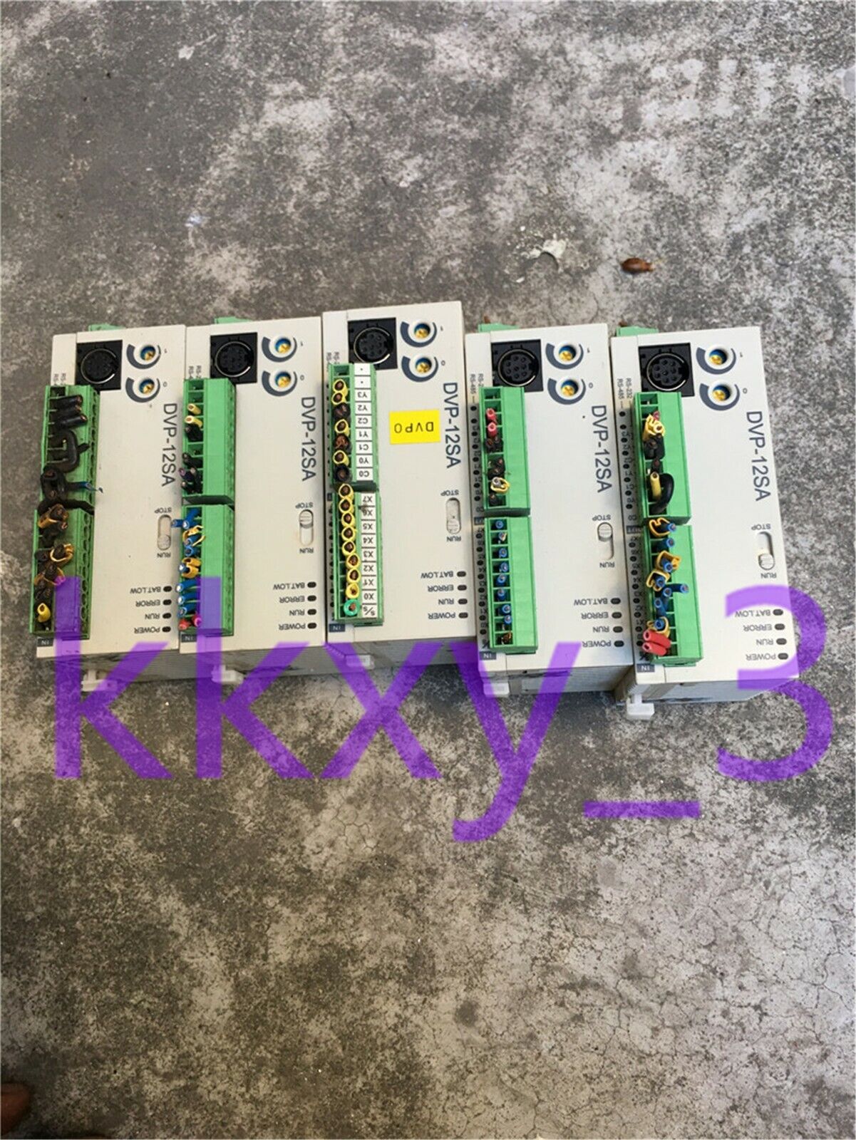 Used Delta DVP12SA11T PLC module - DELTA
