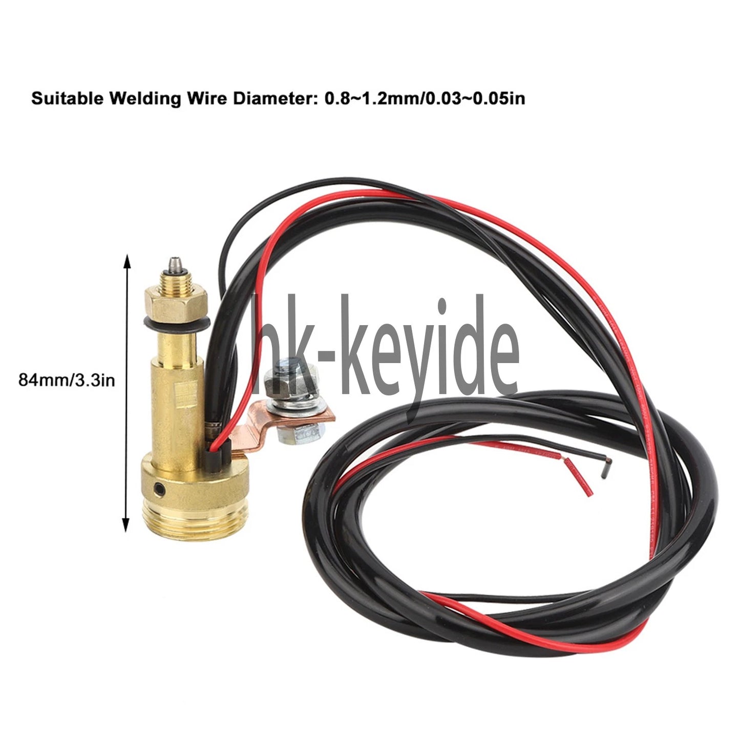 MIG Welding Panel Socket Torch Conversion Kit Euro Central Connector Adaptor