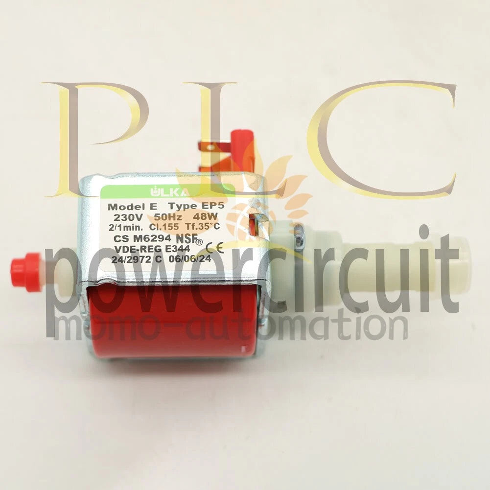 1x ULKA EP5 48W 650CC/MIN Solenoid Pump Water Pump For Coffee Machine