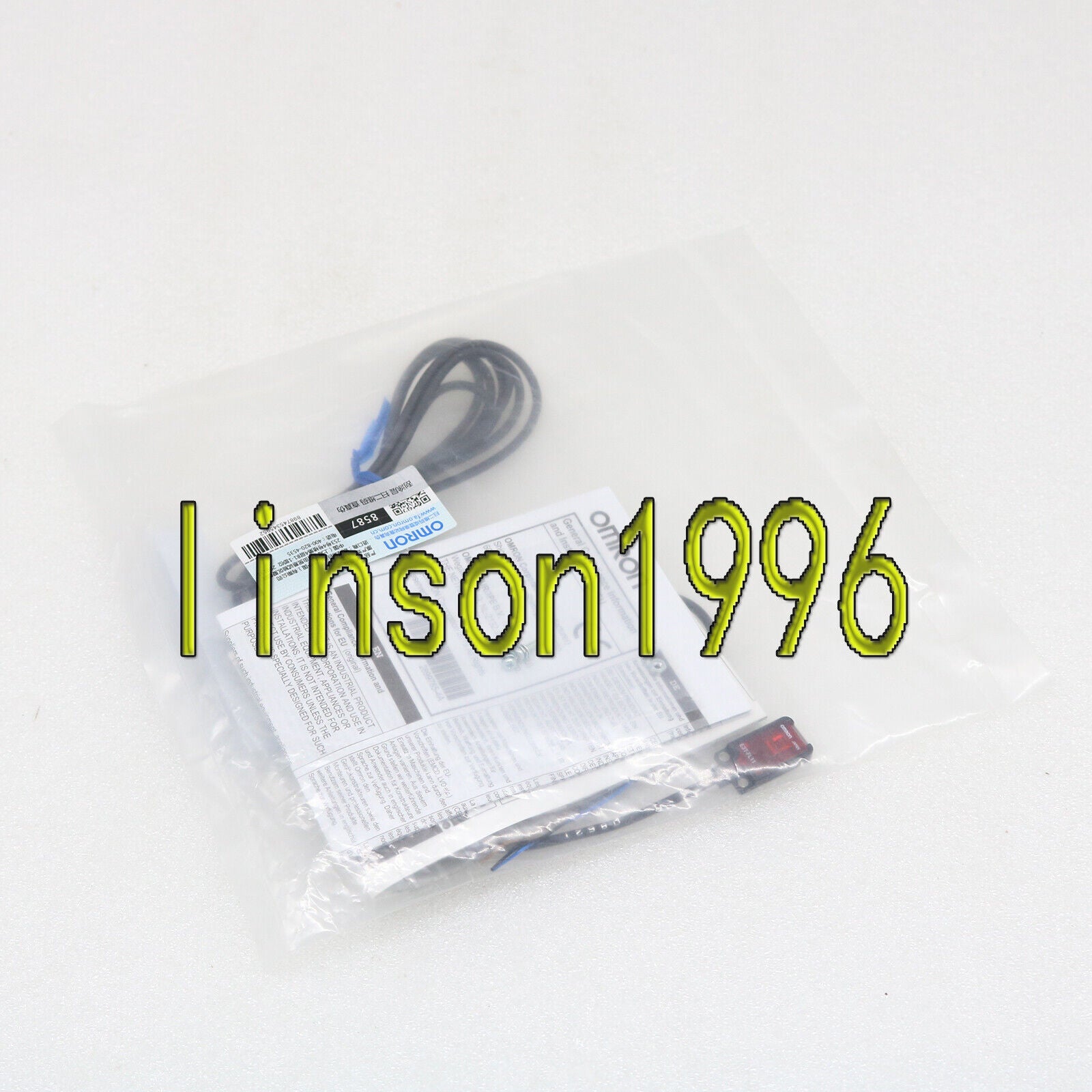 OMRON Photoelectric Sensor E3T-FL11 2M 1-Year Smart Sensor - OMRON