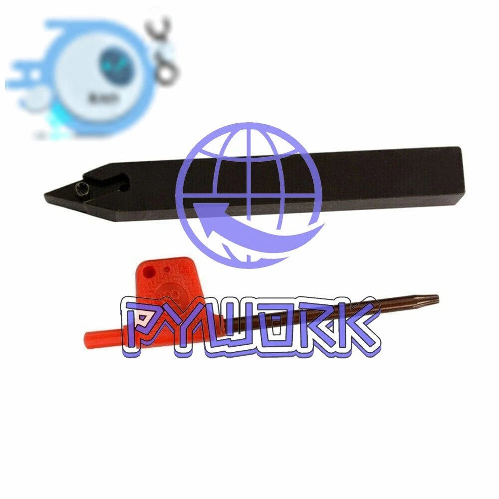 12mm SVVBN1212H11 CNC Lathe Turning Tool holder + 10pcs VBGT110304-AK Inserts