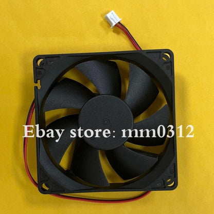 new YOY QIHDA 15H DC12V 3.0W 80*80*20MM 2-Wire Cooling Fan
