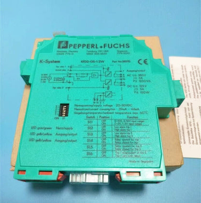 new 1pcs PEPPERL+FUCHS Safety Barrier Module KFD2-GS-1.2W - PEPPERL+FUCHS
