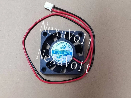 HUITONG HT-04010D12M DC12V 0.09A 40*10MM 40mm 2-wire cooling fan