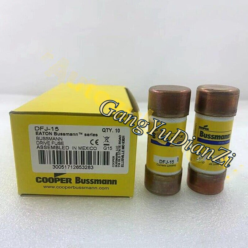 10PCS/box For Bussmann DFJ-15 DFJ-15A 15A 600Vac Drive Fuse