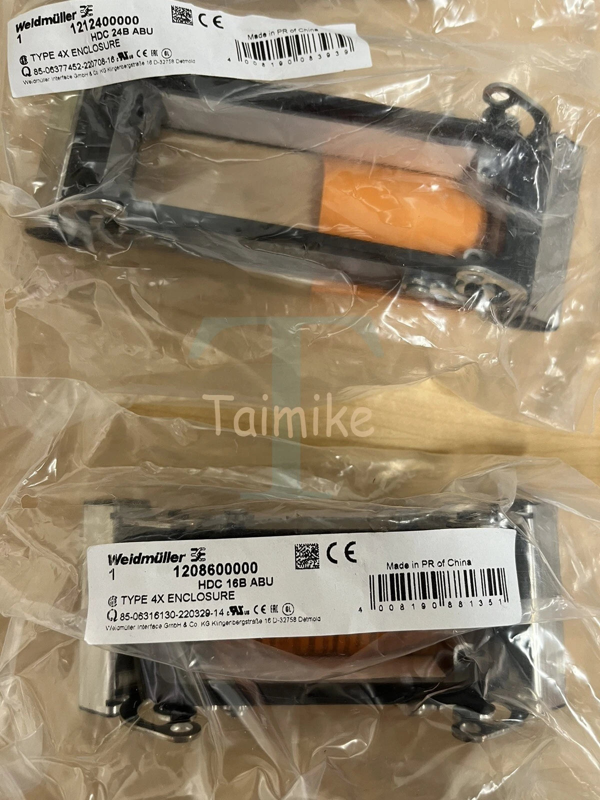 Weidmuller HDC-KIT-HE 16.120 and 24.130 Misc. Spare Part Lot - As Shown