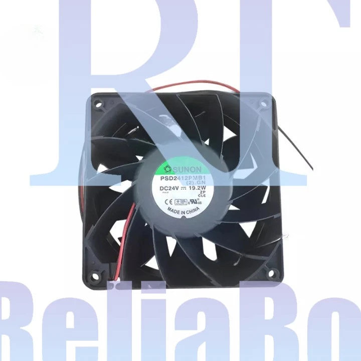 PSD2412PMB1 SUNON DC 24V 19.2W 120x120x38MM 2-Wires Inverter Cooling Fan