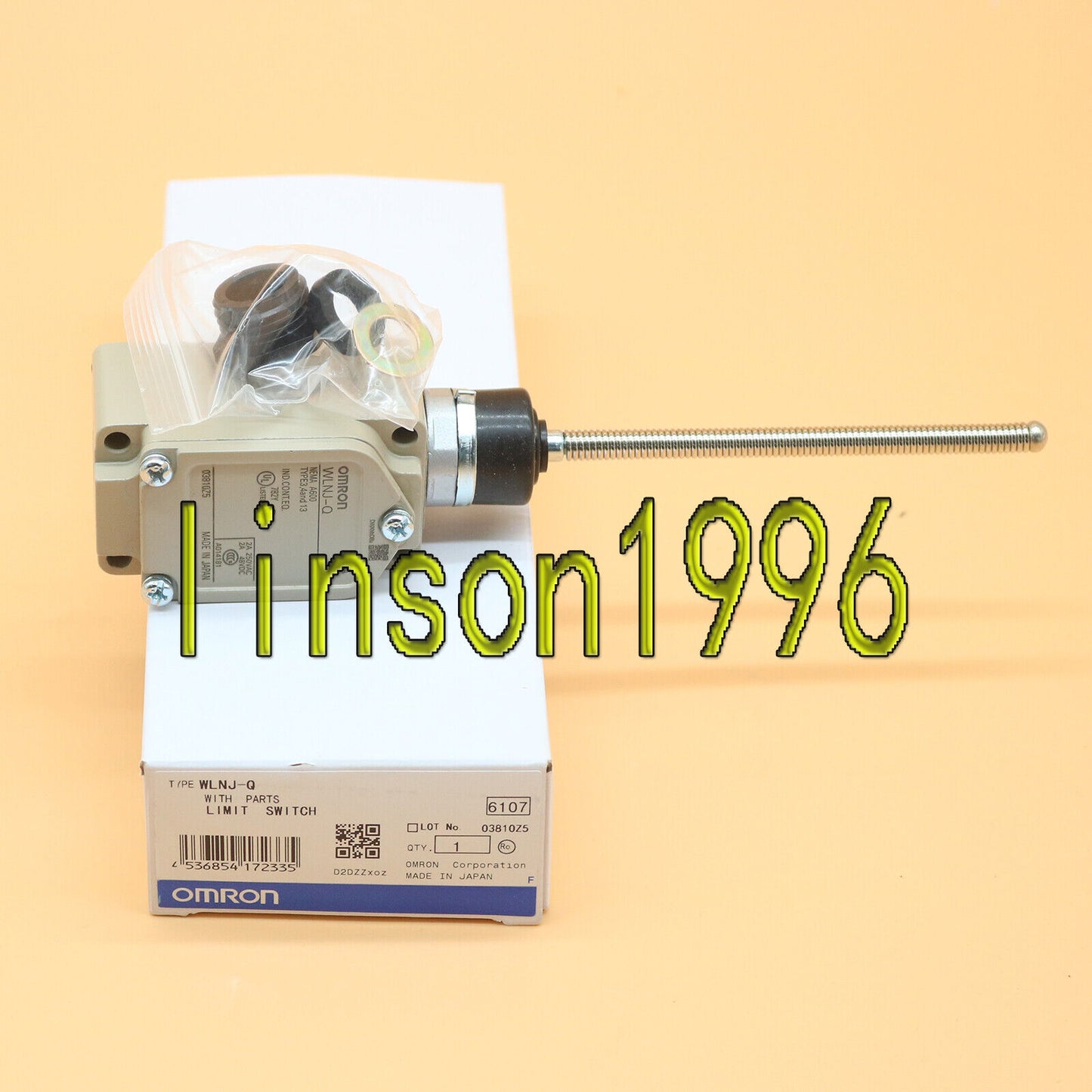 OMRON Travel Switch Limit Switch WLNJ-Q - OMRON
