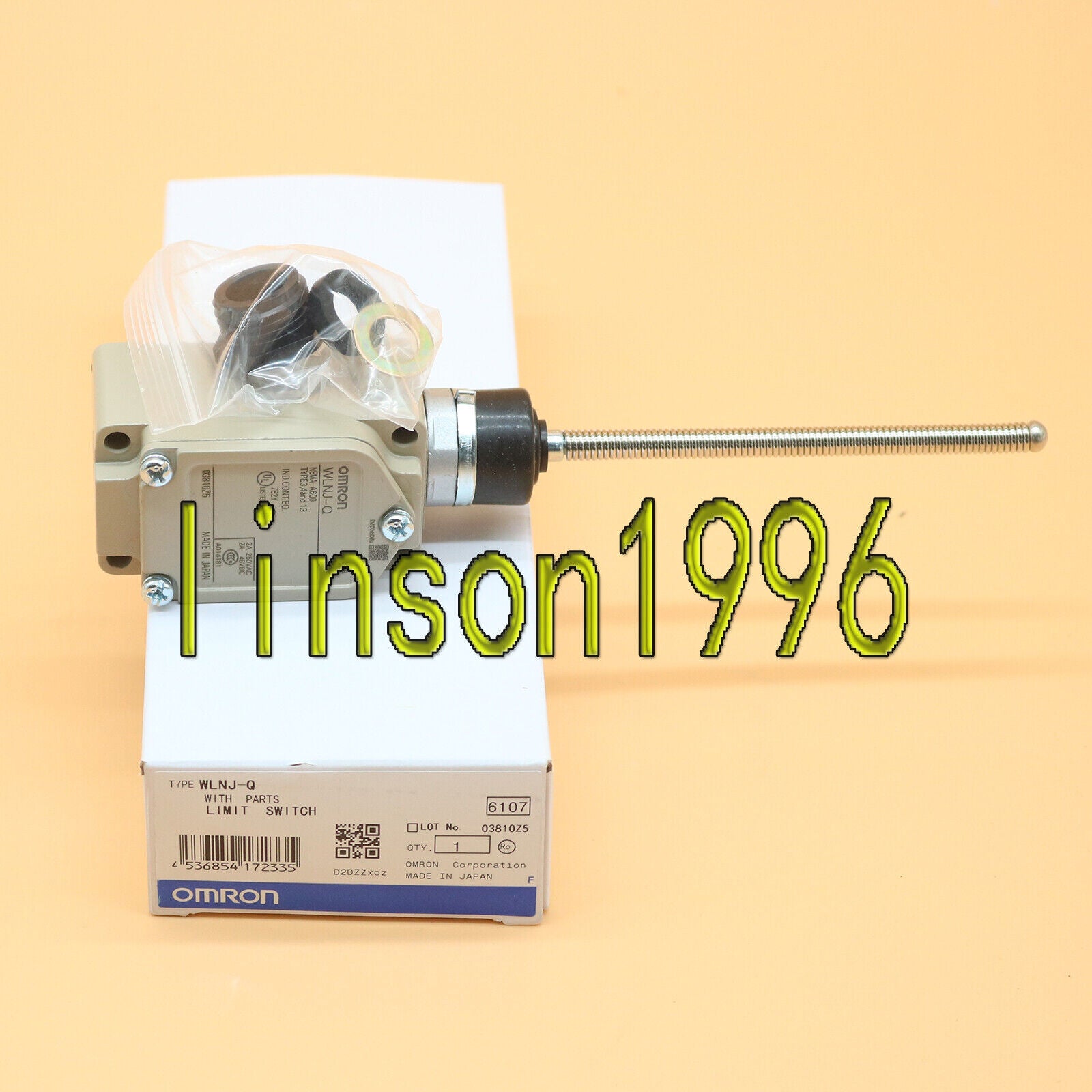 OMRON Travel Switch Limit Switch WLNJ-Q - OMRON