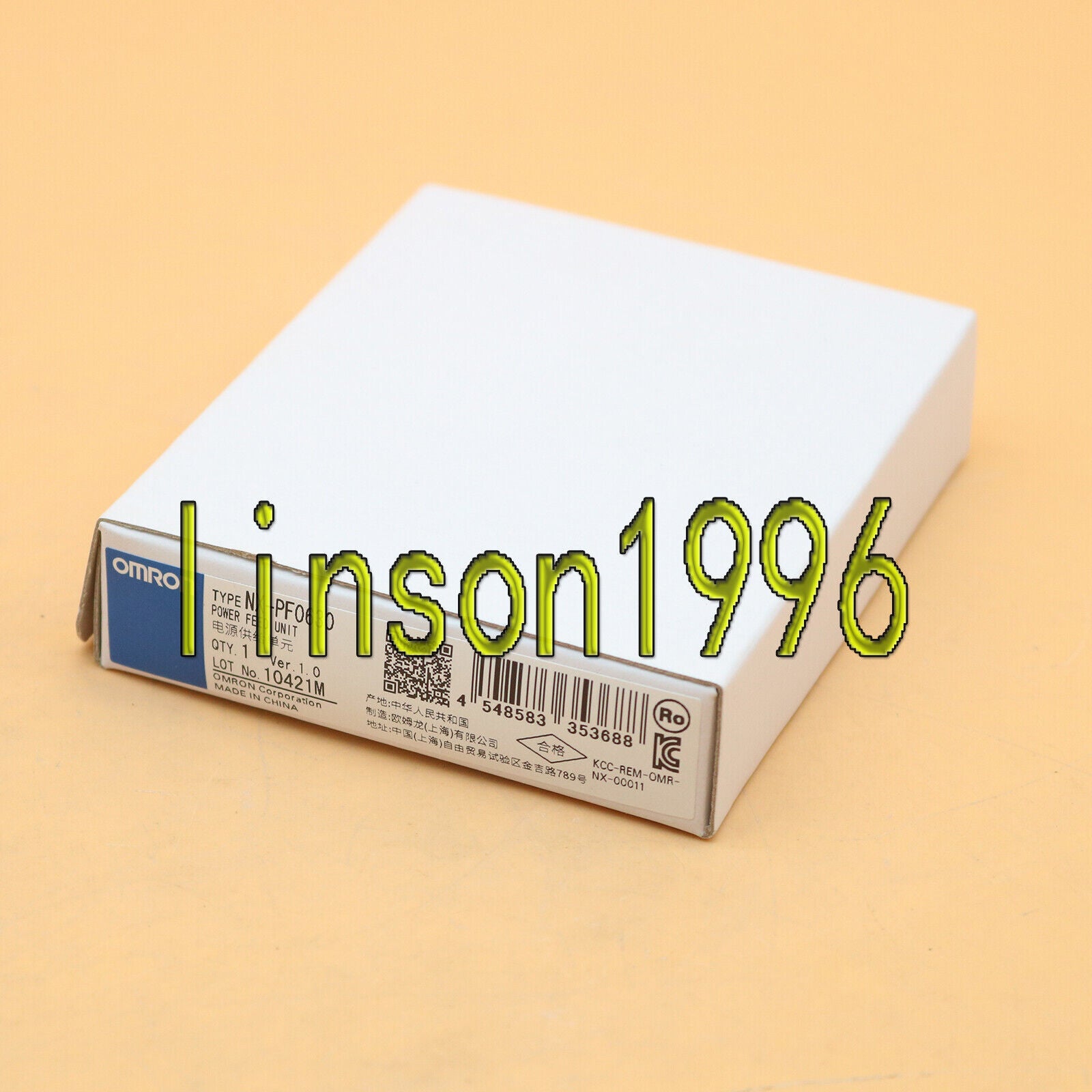 Omron NX-PF0630 Power Supply Module - OMRON
