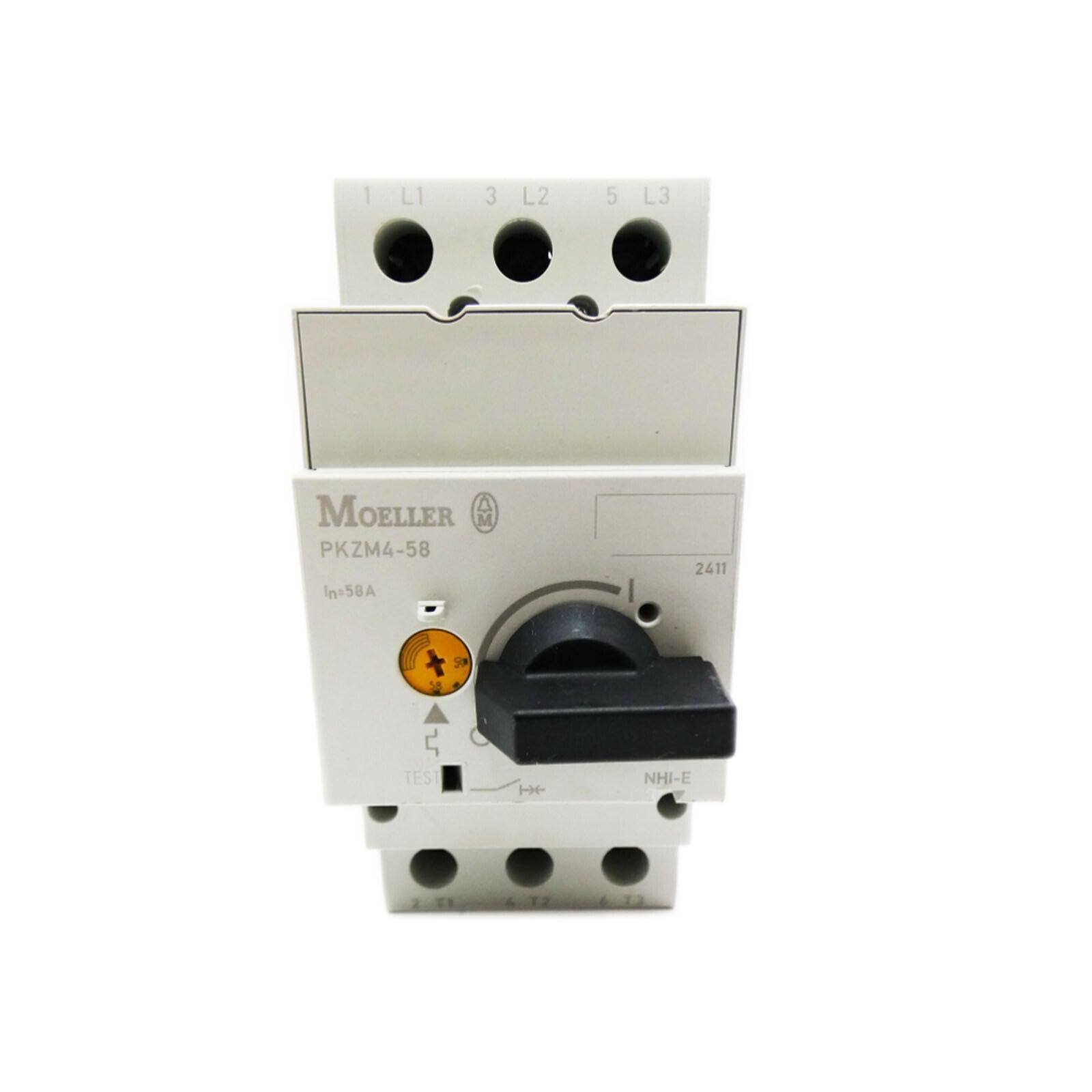 Eaton Moeller PKZM4-58 XTPR058DC1NL Circuit Breaker 50-58A - EATON MOELLER