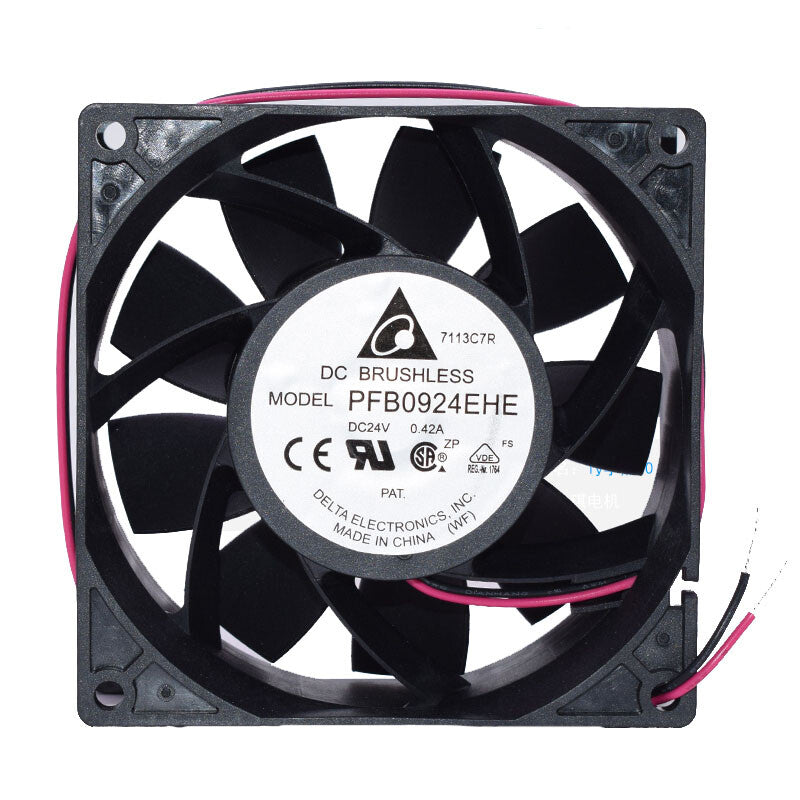 Delta PFB0924EHE 9238 24V 0.42A inverter cooling fan