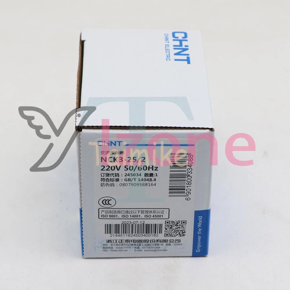 1PC NCK3-25/2 25A 220V 50/60Hz air conditioner dedicated AC contacto