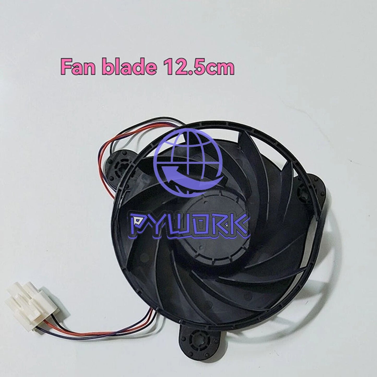 1Pcs Refrigerator Fan for Midea Refrigerator Fan GW12E12MS3MB-52 12VDC 0.13A