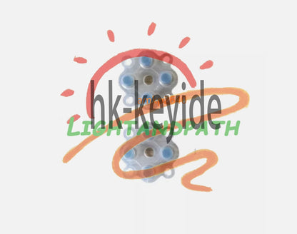 6PCS Game console button conductive film For ANBERNIC RG351MP #Li