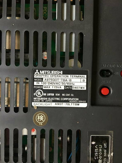 Used Mitsubishi A975GOT-TBA-B tested in good condition - MITSUBISHI
