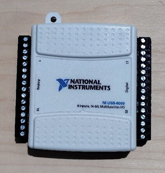 National Instruments USB-6009 DAQ Card - High-Speed Data Acquisition - NATIONAL INSTRUMENTS