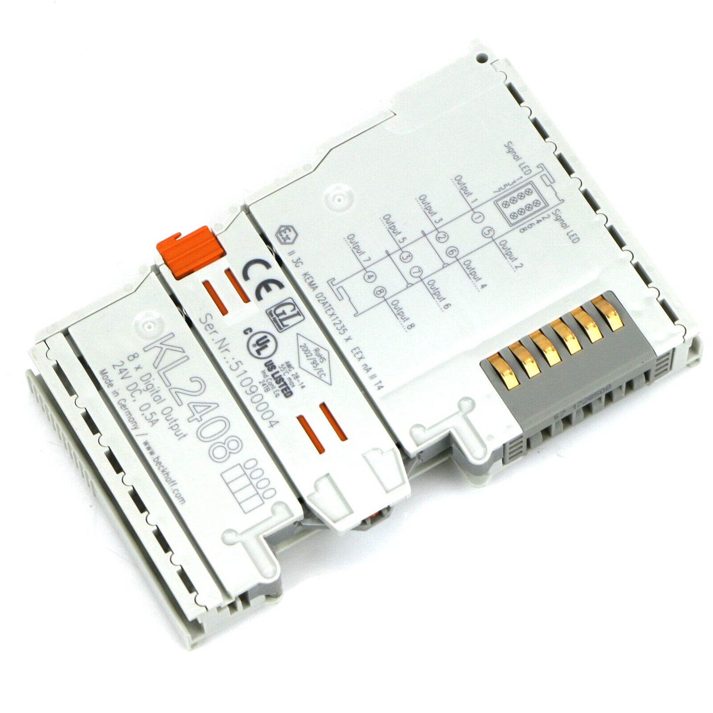 BECKHOFF KL2408 8-Channel Digital Terminal 24V US Stock - BECKHOFF