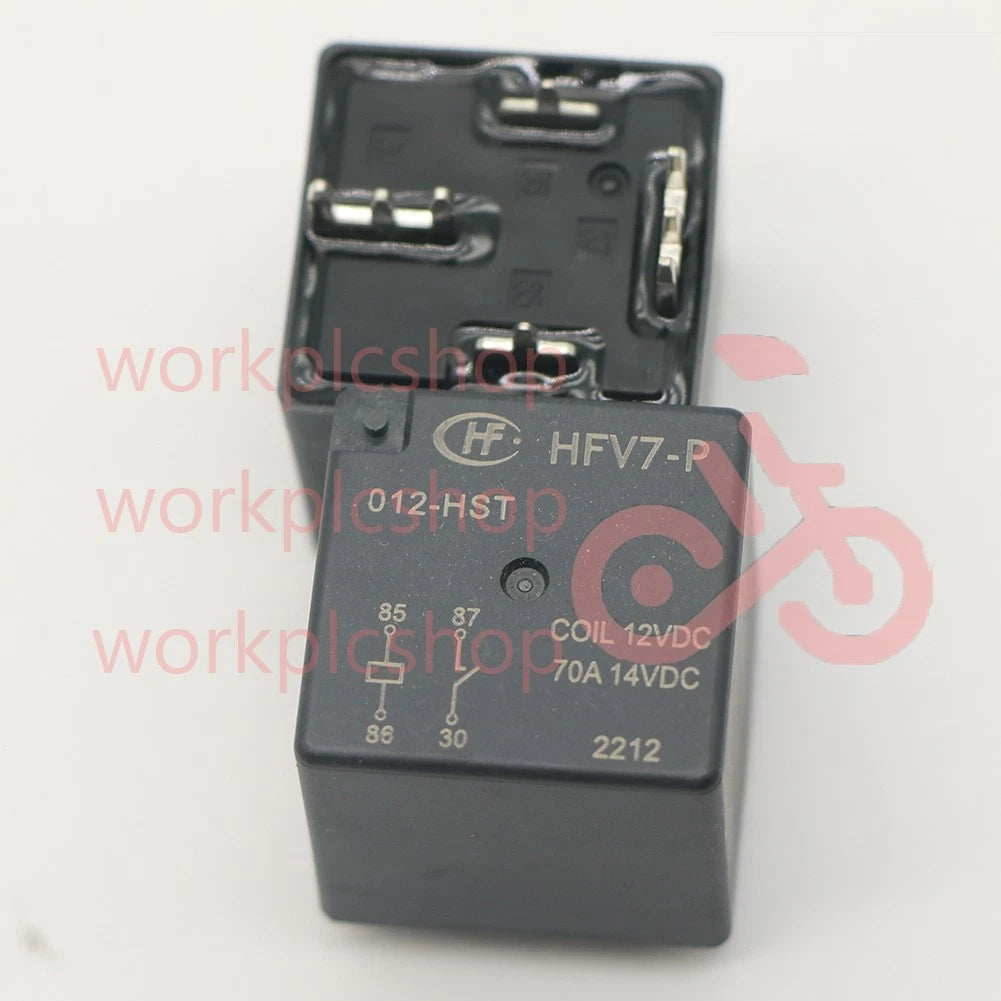 10PCS HFV7-P-012-HST 12VDC Power Relay 4Pins 70A 14VDC #US