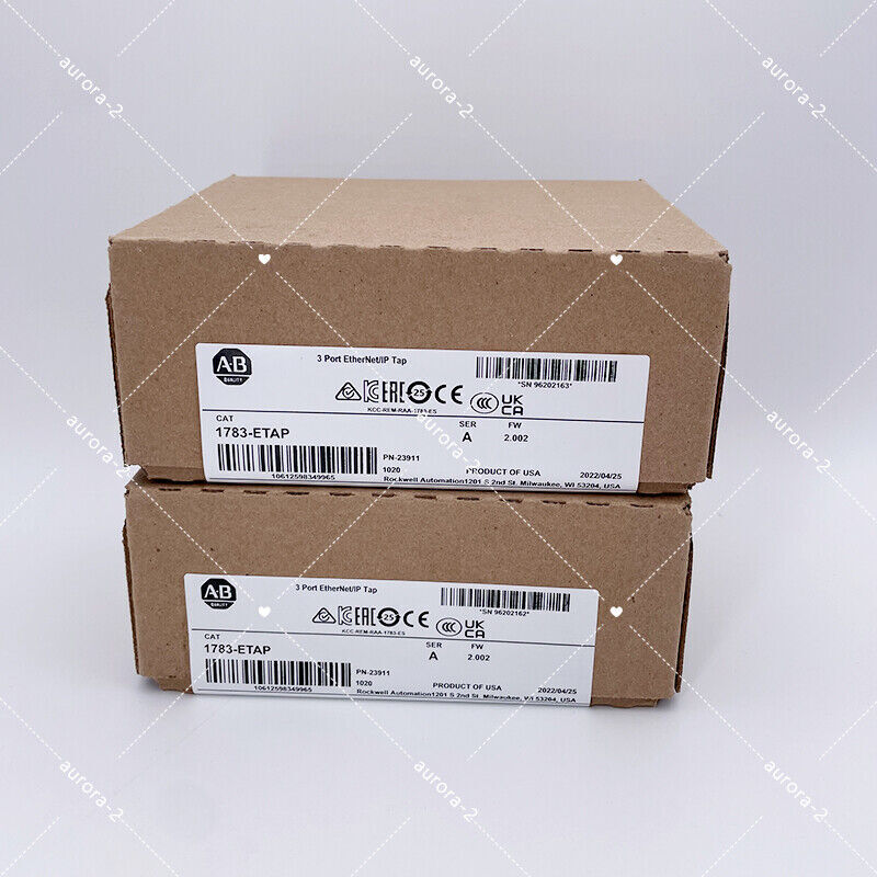 Allen-Bradley New Sealed 1783-ETAP FW 2.002 3 Port Ethernet Tap AB 1783ETAP - ALLEN-BRADLEY