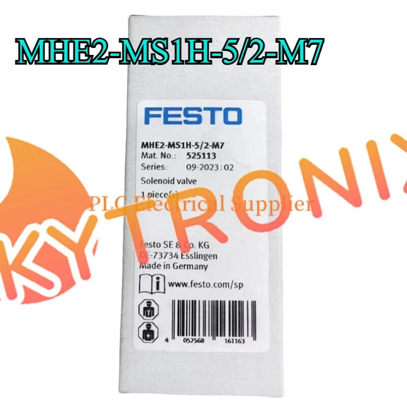 1PCS for FESTO MHE2-MS1H-5/2-M7 525113 Solenoid Valve Fast Delivery