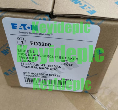 FD3200 Molded Case Circuit Breaker - 200A, 3-Phases, 600V #ke