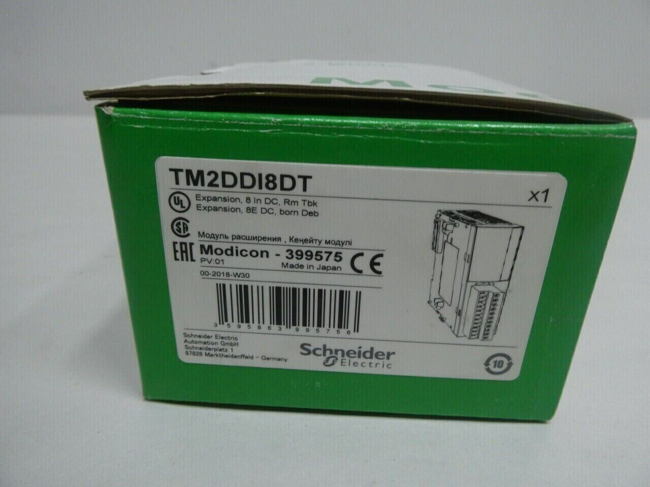 New Original Box Schneider PLC Input Module TM2DDI8DT - SCHNEIDER PLC