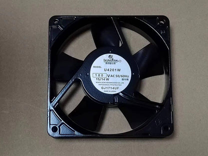 new 1 PCS IKURA Fan U4201W AC 100V 15/14W 120*120*25MM