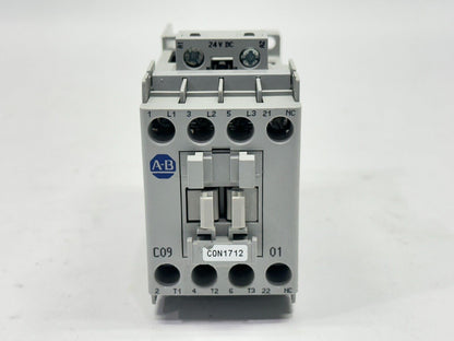 Allen Bradley 100-c09zj01 Contactor 25A 24V 5HP Ser - ALLEN BRADLEY