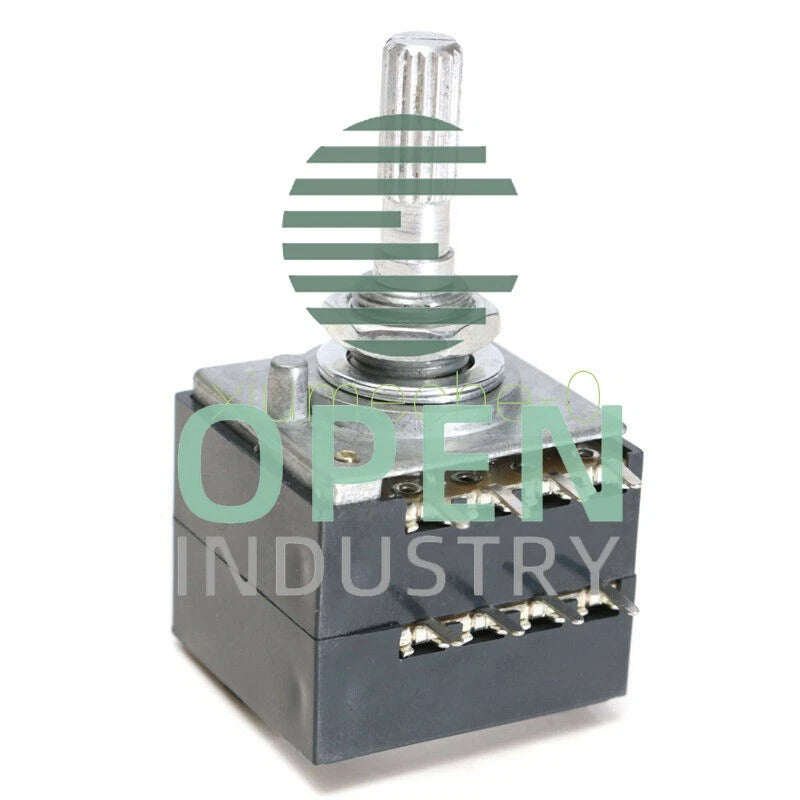 1PCS Potentiometer 50K Log Audio Amp Volume Control Pot Stereo W Loudness M