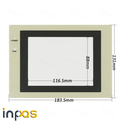 new For NT31-ST123-EV3 Touch screen panel glass + Protective film overlay