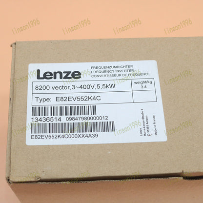 1PC LENZE xFrequency Inverter E82EV552K4C - LENZE
