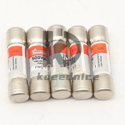 Bussmann FNQ-7 ( FNQ 7) 7Amp Time-delay Supplemental Fuses 500Vac.