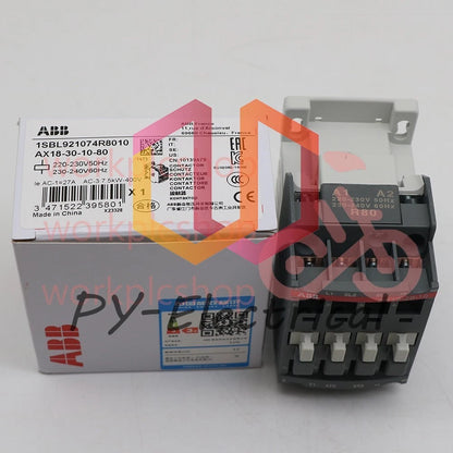 1PCS ABB AX18-30-10-80 Contactor 220-230V50Hz/230-240V60Hz 1SBL921074R8010