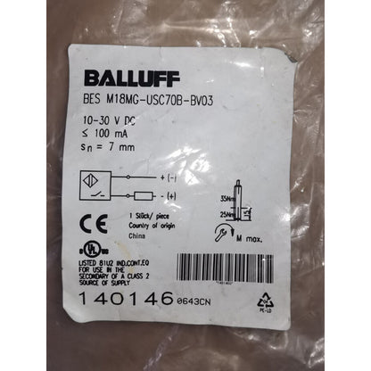 M18MG-USC70B-BV03 Proximity Sensor - BALLUFF