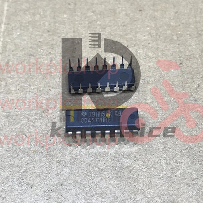 10PCS CD4572UBE Best IC HEX GATE 16-DIP
