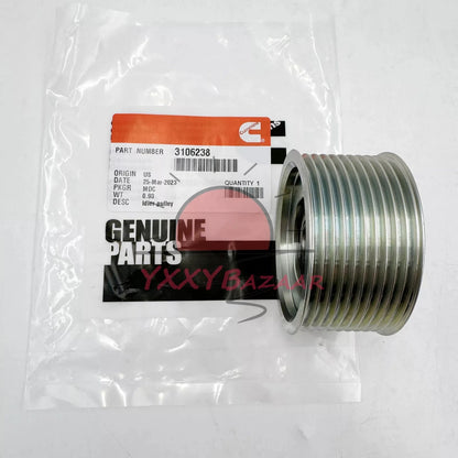 Cummins 3106238 OEM for Idler Pulley 3106238 12 liter ISX/QSX engines