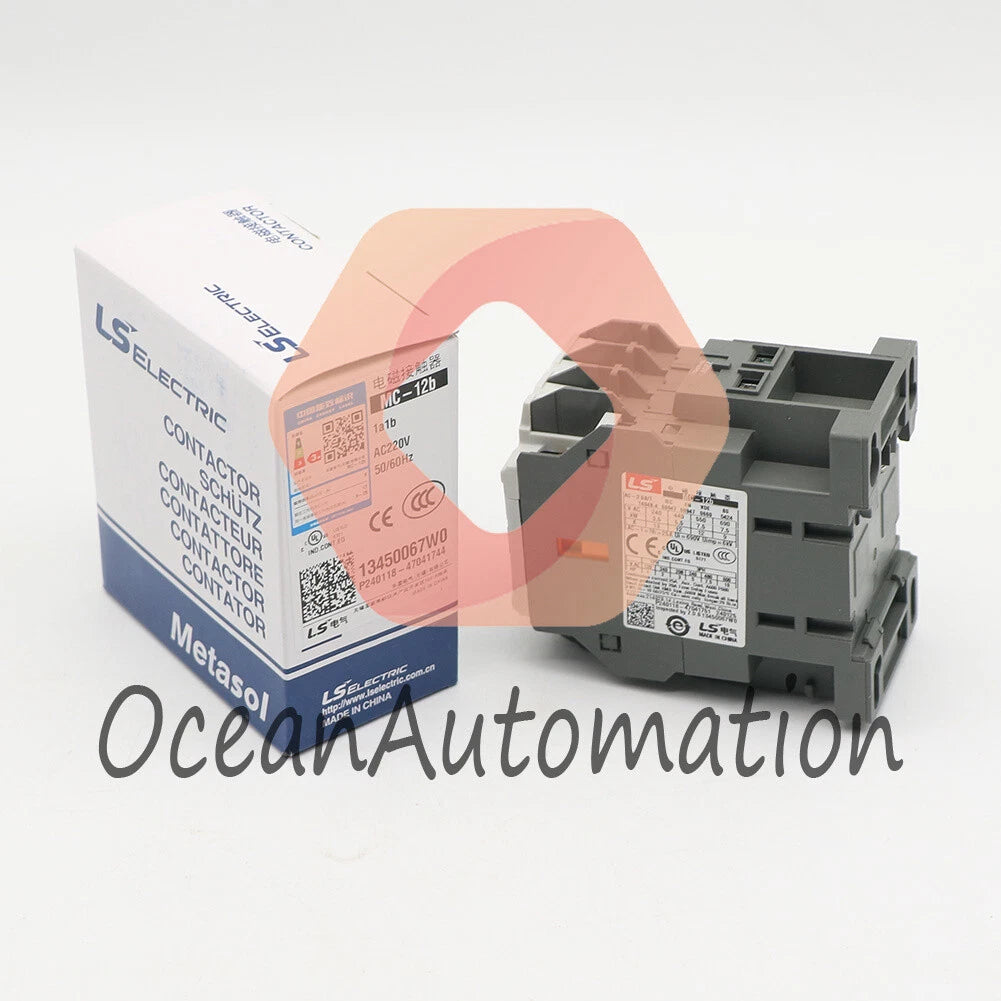 1PCS FOR LS 3P AC contactor GMC-12 220VAC=MC-12b AC220V