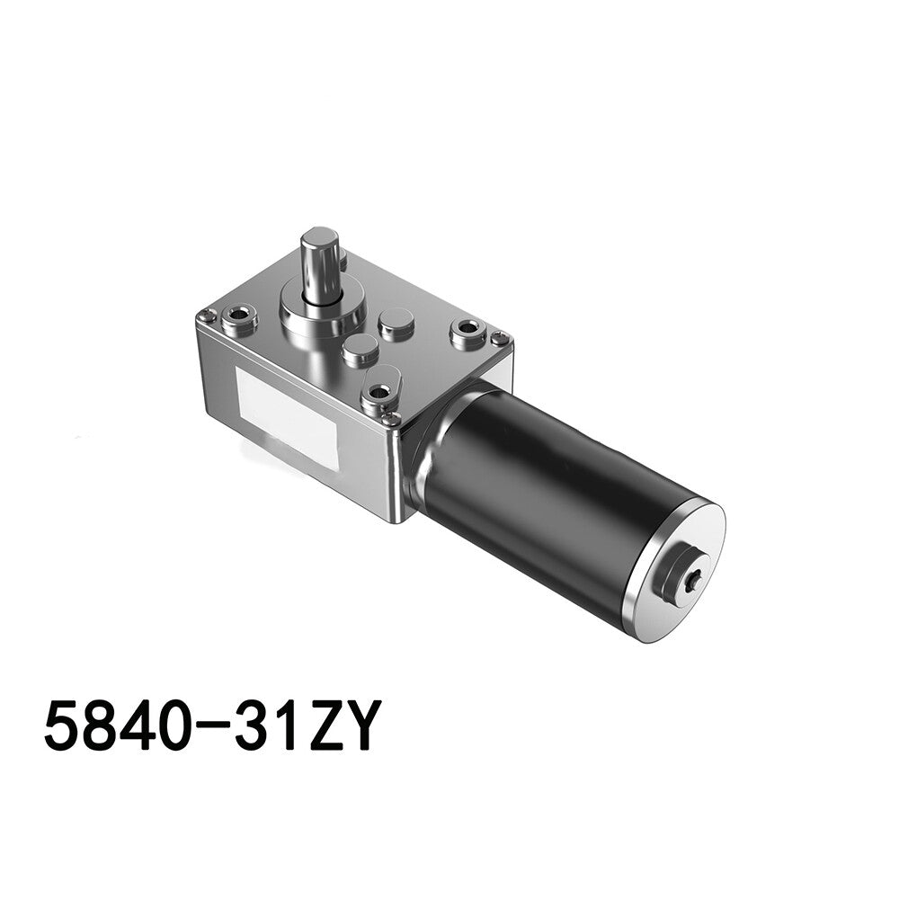 new 12V 470RPM Worm Gear Motor Torque Metal Turbo Worm Gearbox Reduction 5840-31ZY