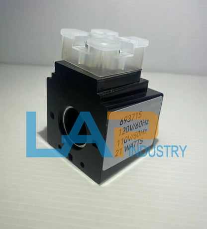 new 1Pcs For 693715 120V/60Hz 110V/50Hz 21W Solenoid Valve Coil Replacement - KOEED