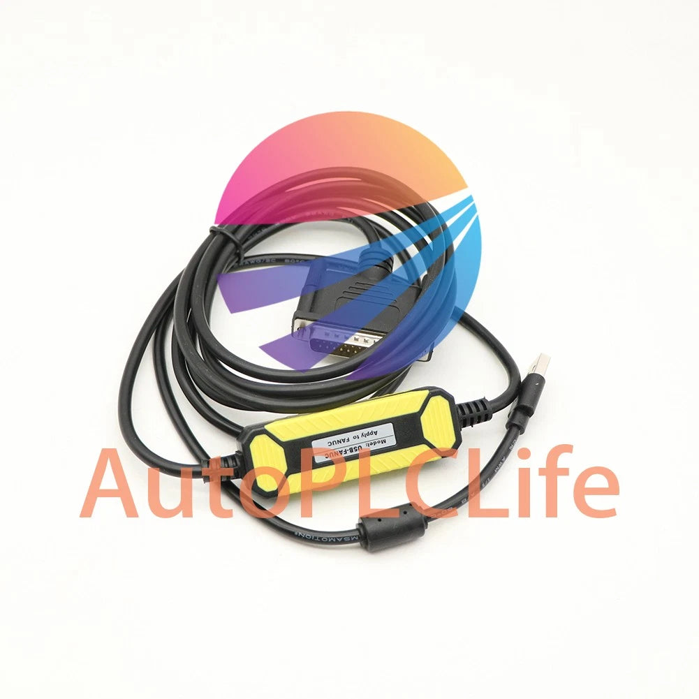 CNC Fanuc USB-FANUC RS232 Data Transfer USB Convert DB25 Pin Download Cable