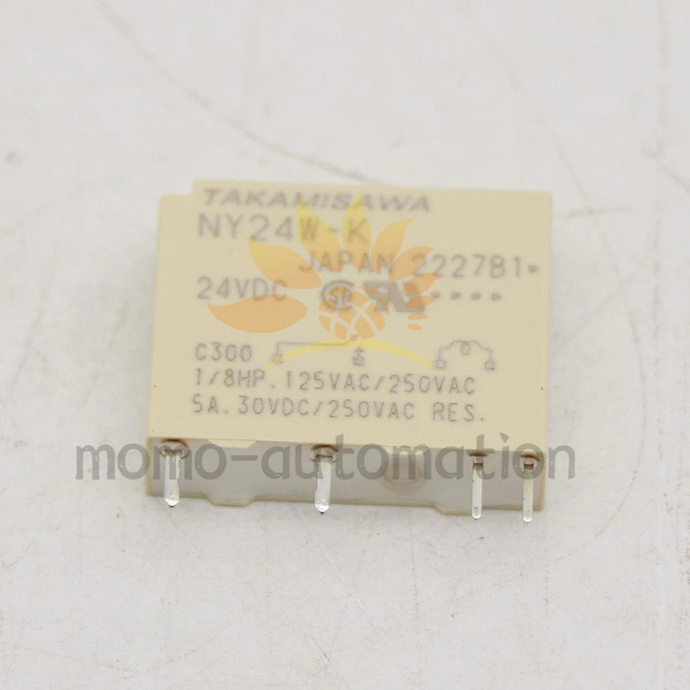 5PCS TAKAMISAWA NY24W-K 24VDC DC24V Power Relay 4Pins 5A
