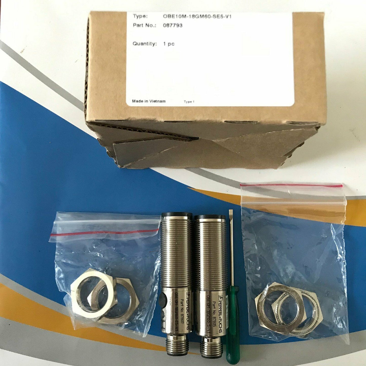 OBE10M-18GM60-SE5-V1 Photoelectric Sensor - PEPPERL+ FUCHS